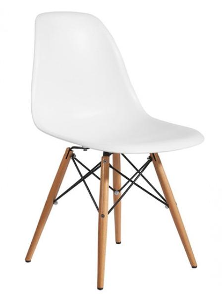 Galette design en simili cuir pour chaise DSW Charles Eames