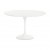 Table tulipe / tulip avec disque blanc 120 cm type Saarinen