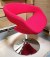 Fauteuil club rouge