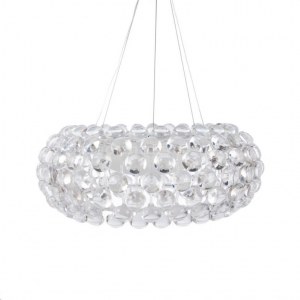 Lampe suspension design type caboche diamètre 50 cm