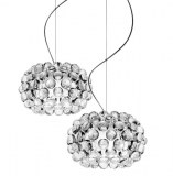 Lampe suspension design type caboche diamètre 35 cm + port