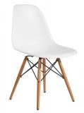 Lot de 6 chaises Charles EAMES DSW Blanc + port inclus