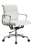 Fauteuil Soft Pad Group EA217 Eames blanc