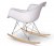 Fauteuil type Charles EAMES RAR Blanc